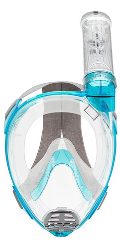 Máscara De Mergulho E Snorkeling Full Face Cressi Mini Baron