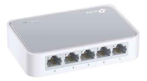 Imagen 2 de 4 de Switch De Escritorio 5 Puertos 10/100 Mbps