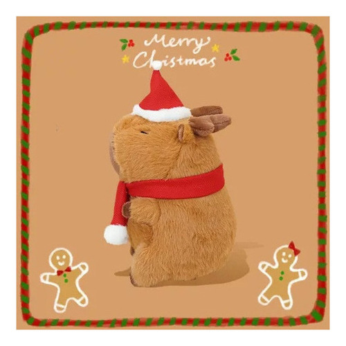 Hu Peluche Juguete Capivara Filó Regalo Navidad 30 Cm A