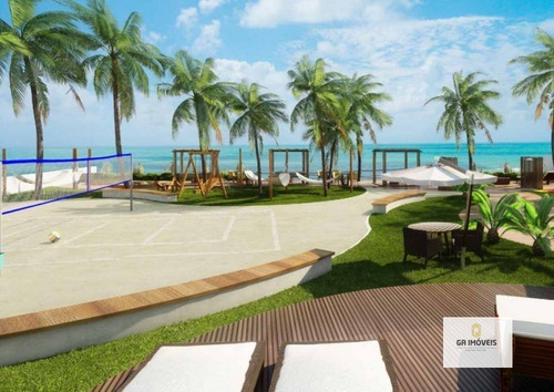 Imagem 13 de 20 de Beira Mar Pé Na Areia De Riacho Doce 1 E 2 Quartos Varanda, Lazer Completíssimo Só 364mil! - 160