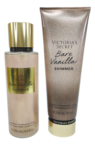 Bare Vanilla Shimmer Victoria S Secret Duo Crema Y Locion 