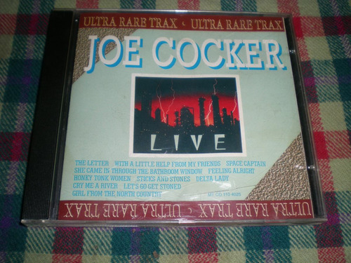 Joe Cocker / Live - Ultra Rare Trax - Ind.brasilera K3 