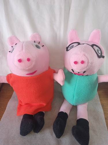 Muñecos Artesanales Pepa Pig Y Familia 