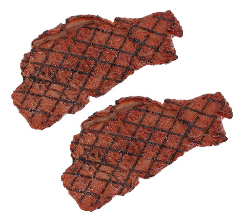 Navidad Carne Asada Cocida Falsa, Modelo De Comida Asada, 2