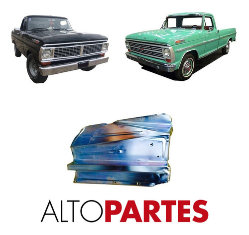 Imagen 2 de 10 de Pasarrueda Delantero Ford F 100 68 69 70 71 72 73 Der Pesado