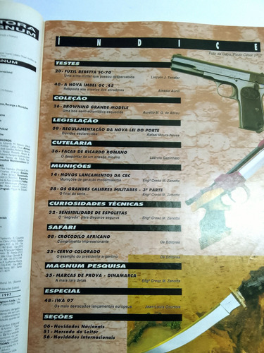Revista Magnum O Mundo Das Armas N53 R141 (Usado)