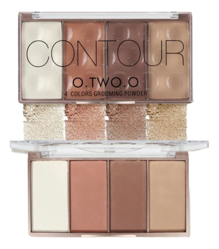 O.two.o Polvo Compacto Facial 4 Tonos