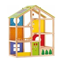 Comprar Casas Para Muñecas Y Muñecos De Madera  Amoblada