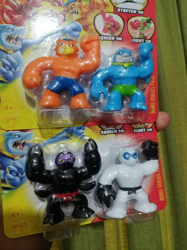 Goo Jit Zu Minis 4 Pack Pantaro, Scorpius Y Más