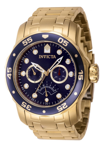 Reloj Para Hombres Invicta Pro Diver 46996 Oro