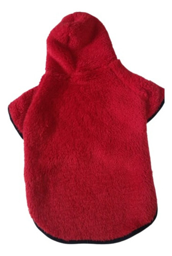 Buzo Peluche Rojo 