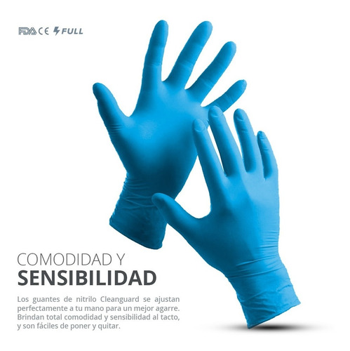 Imagen 7 de 9 de Guantes Nitrilo Desechables Uso Médico,examinación Sin Polvo