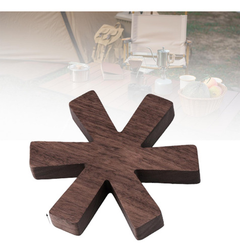 Posavasos De Madera Para Taza De Té, Almohadillas L