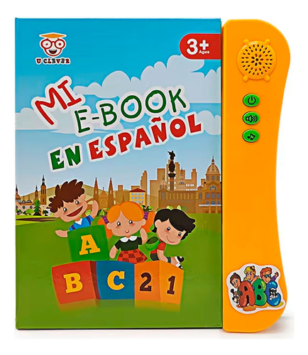 Libro Con Sonido Interactivo Para Aprendizaje De Ingles 2vr9