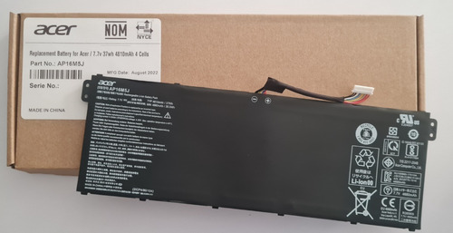 Ap16m5j - Battery Acer 7.7 V 4810 Mah 37 Wh