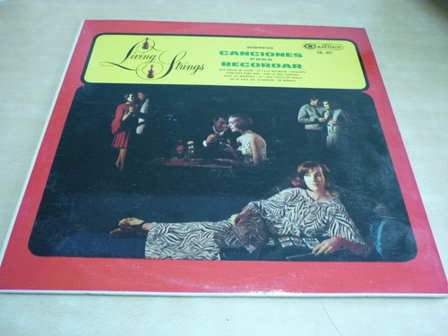 Living Strings  Canciones Para Recordar Vinilo Impecable