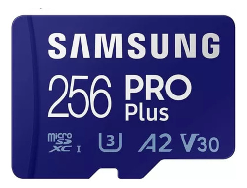 Tarjeta De Memoria Samsung Pro Plus 256gb Microsd +adaptador