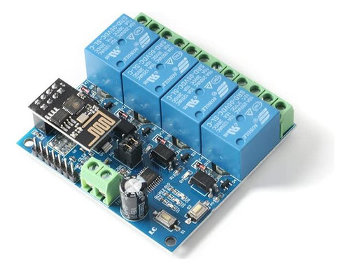 Módulo Relé Wifi 4 Canales 5v Jessinie Control App