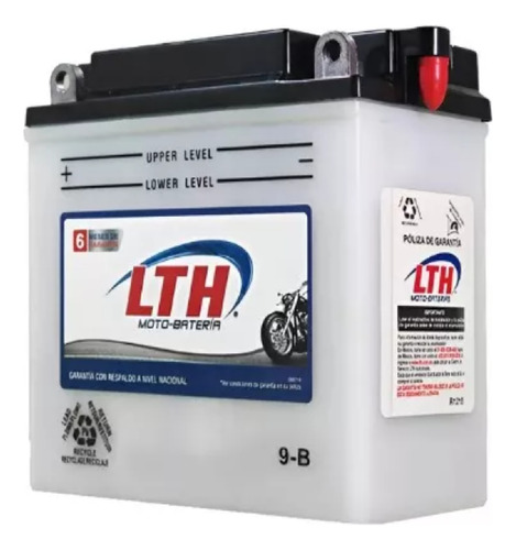 Moto Bateria Lth Piaggio Vespa 125cc 1997-1997 9-b