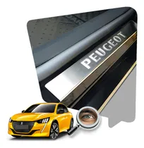 Comprar 4 Cubre Zocalos Peugeot 208 308 408 Acero Inox. Tuningchrome