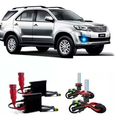 Kit Xenon Toyota Hilux Sw4 12/14 Farol De Milha Hb4 8000k