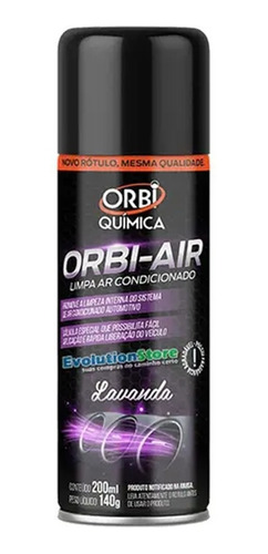 Limpa Ar Condicionado Automotivo Spray Higienização Orbi-air