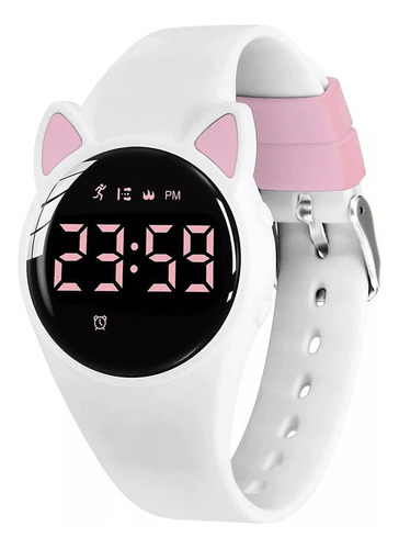 Reloj Digital Infantil Deportivo Impermeable Kawaii