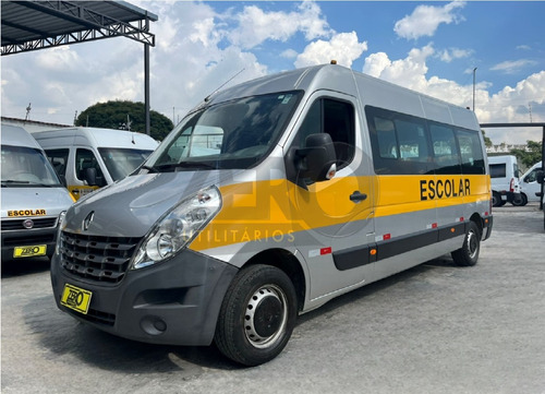 Van Renault Master L3h2 2018 20 Lugares Escolar Completa