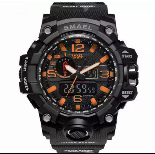Imagen 8 de 9 de Reloj Smael Original Militar, Deportivo, Caballero Hombre