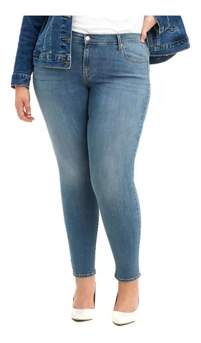 impresión De alguna manera Coincidencia Jeans Levis Para Dama, Talla Plus | MercadoLibre 📦