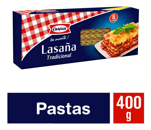 Carozzi Pasta Lasagna 400 Gr