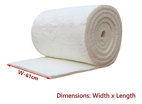 Aislamiento Para Hornos Y Estufas 2pul X 50cm X 61cm 1000f.