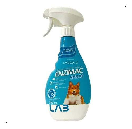1 EnziMac Spray 500ml Elimina Odores E Manchas - Labgard 