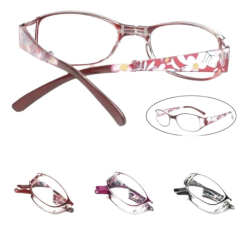 Montura Lentes Gafas Plegable Mujer