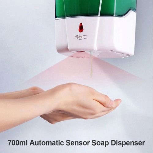 Imagen 3 de 8 de Dispensador Automático Sin Contacto De Jabón O Alcohol Gel