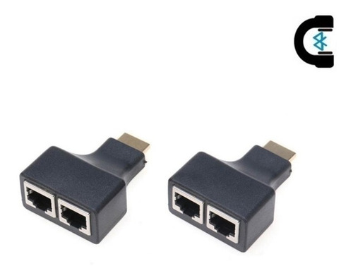 Extensor Hdmi Mini Por Utp Hd 1080p 30 Mts Cat 5e 6