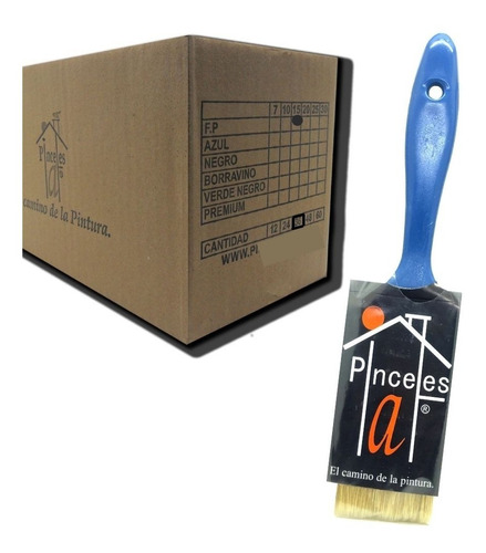 Pincel N 15 Linea Profesional - Alto Poder Cubritivo. X36u. 