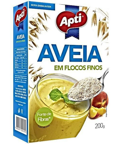 Aveia Flocos Finos 200gr Apti