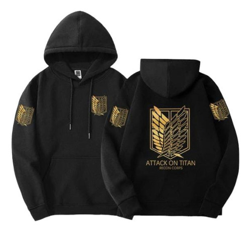 Buzo Escudo Dorado Shingeki No Kyojin Hoddie Attack On Titan