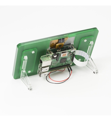 Raspberry Pi 2 Pantalla Display Monitor Touch 7'' Oficial