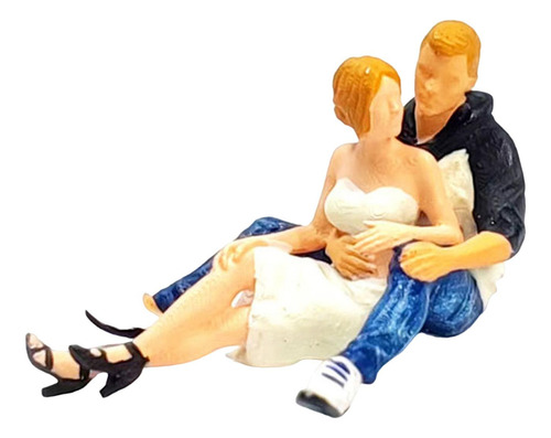 Figuras De Pareja De Resina 1/64, Adorno De Estilo B