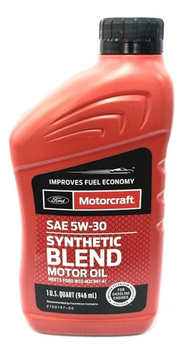 Aceite Sae 5w30 Semisintetico Motorcraft