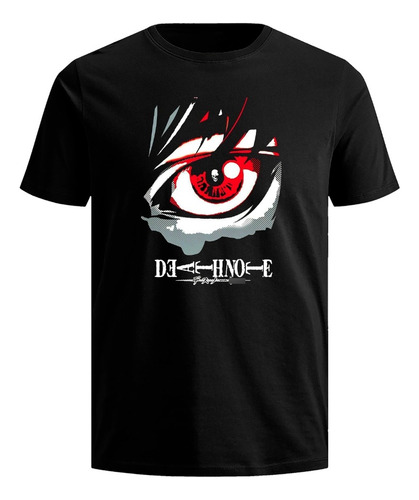 Playera Death Note Kira Shinigami Light Misa Anime Manga 01