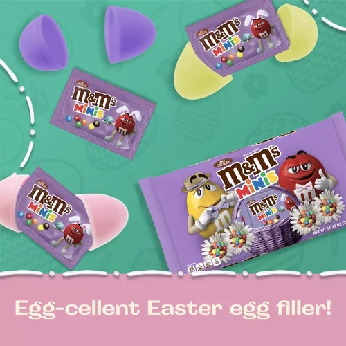 M&M'S Minis Easter Milk Chocolate Candy, Easter Basket Candy, 11.23 oz Bag