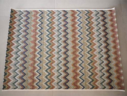 Tapete Rústico Sisal Colors 100% Sintético 200x240cm - Jolit Comprimento 240 Cm Cor Maldivas Desenho Do Tecido Geométrico Largura 200 Cm