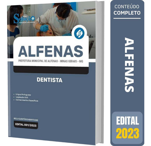 Apostila Prefeitura De Alfenas Mg 2023 - Dentista