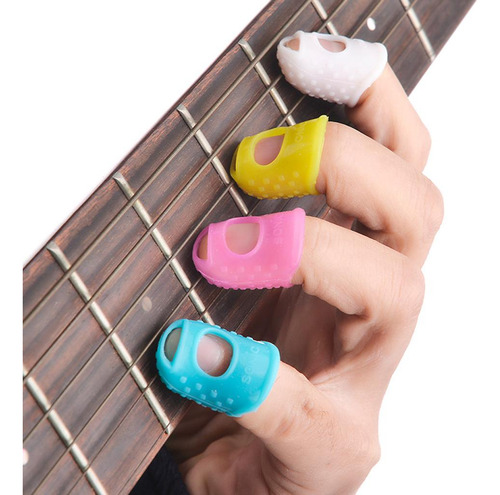 Protectores De Dedos Para Guitarra 3 Piezas