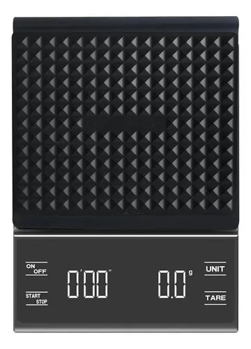 Balanza Barista Digital Libercam LBAL-42 Hasta 3 Kilos Con Temporizador Color Negro