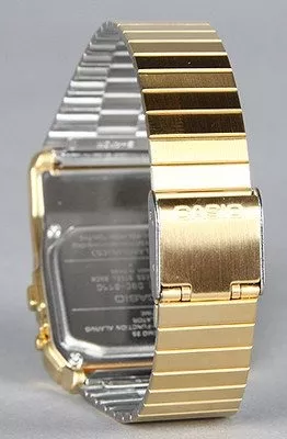 Reloj Casio dorado retro A700WEG-9AEF