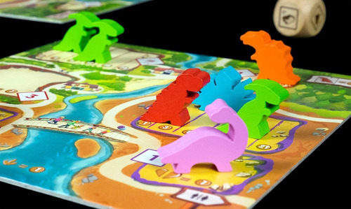 Imagen 4 de 5 de Draftosaurus: Juego De Mesa Para La Familia Y Amigos